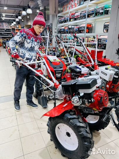 Мотоблок бензиновый Honda GX420 18Hp