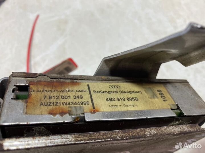 Блок управления навигацией audi А6 С5