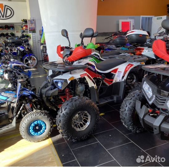 Квадроцикл motorhead hammer LUX 125