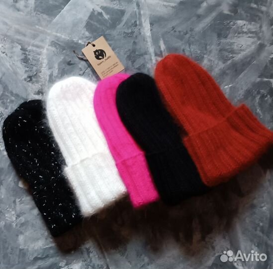 Шапки из пуха норки