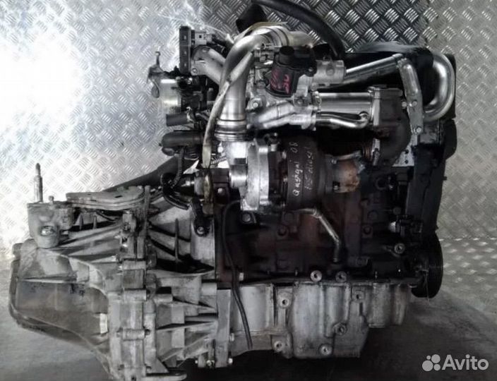 Двигатель К9К282 Nissan Qashqai 1.5dci