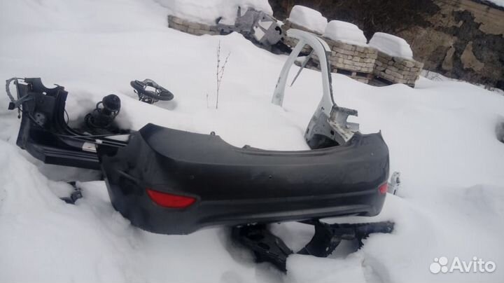 Бампер solaris