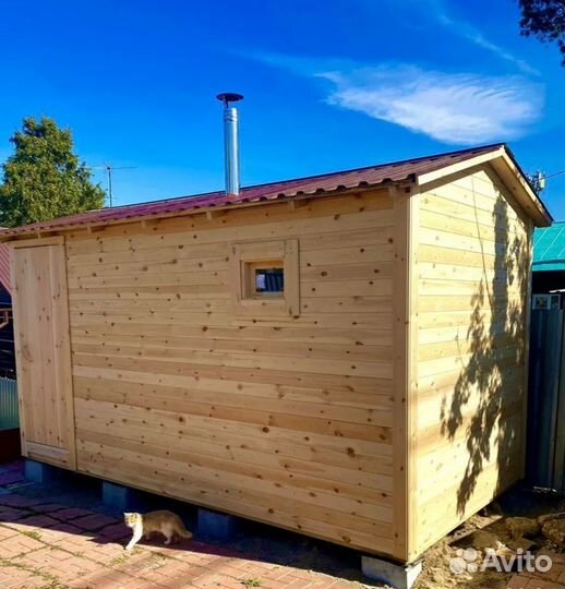 Баня под ключ - мобильная баня