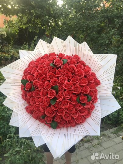 101 роза, цветы с доставкой