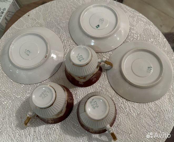 Чайная кофейная пара бфз СССР