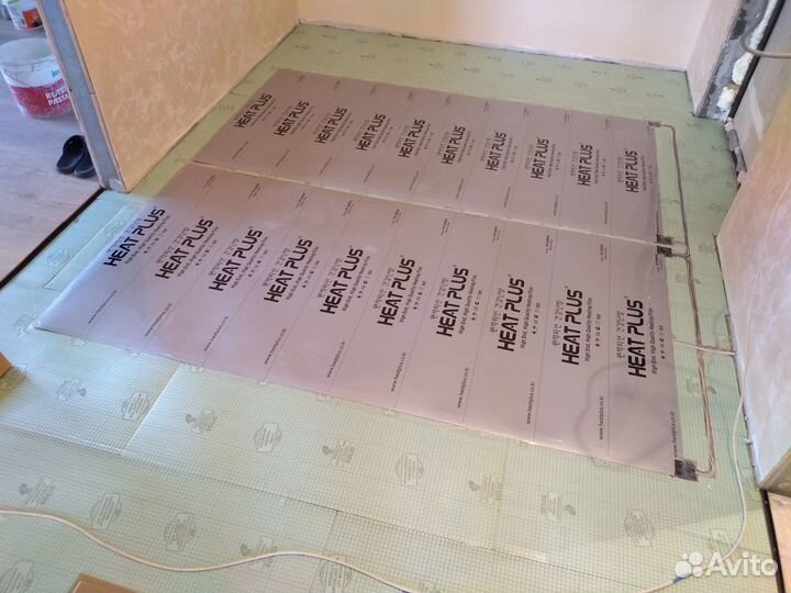 Теплые полы электрические. Качественный монтаж