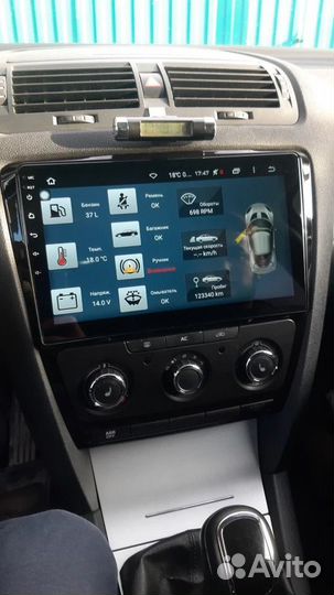 Магнитола Skoda Octavia A5 Android