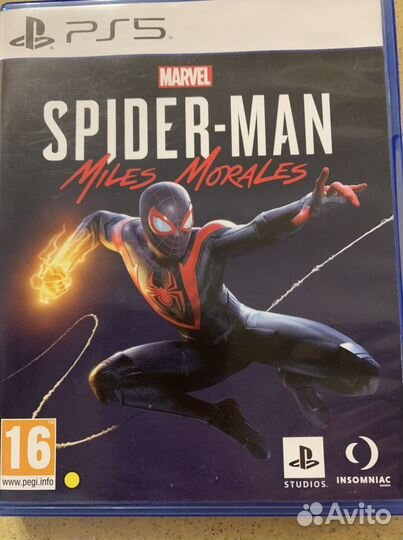 Игры для приставок ps5 spider Man Miles Morales