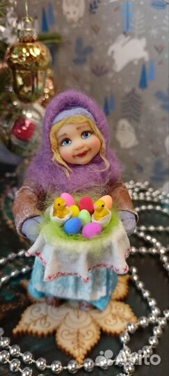 Ватная игрушка