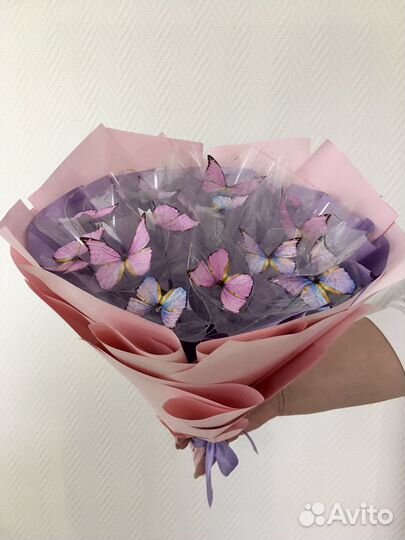 Букет из 15 бабочек