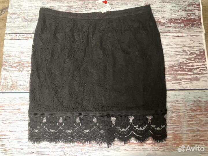 Новая кружевная юбка C&A, 58/60 размер+