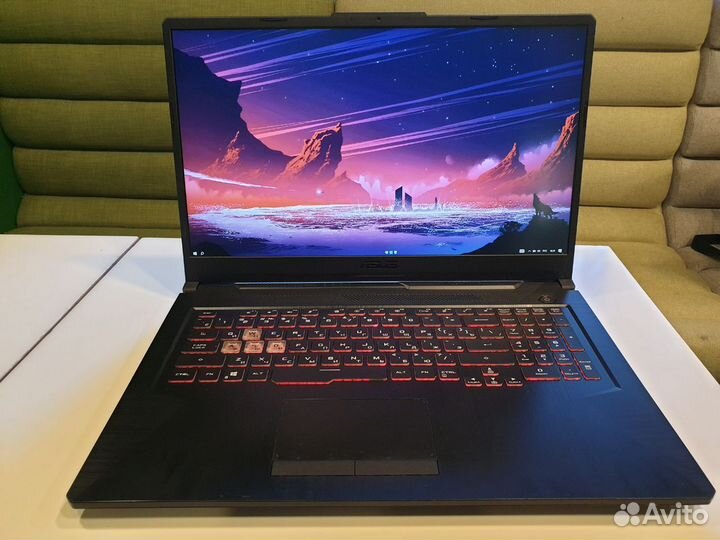 Ноутбук asus TUF Gaming A17 FX706II