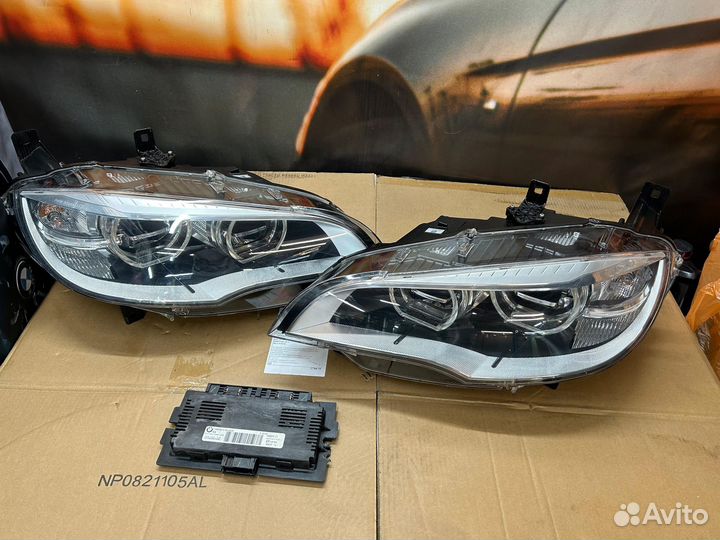 LED фары оригинал Bmw x6 e71 x5m x6m