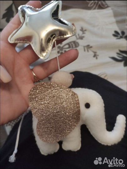 Мобиль из фетра