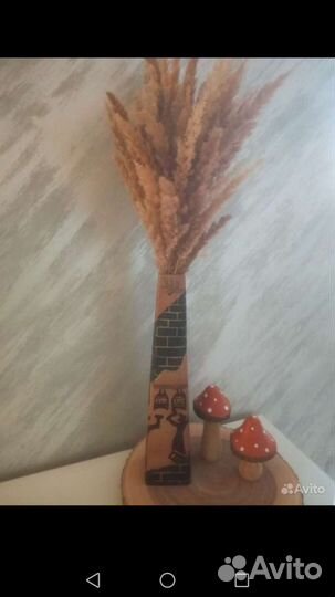 Ваза в Египетском стиле, керамика-глазурь