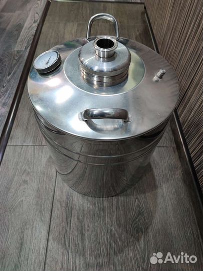 Перегонный куб 35 литров кламп 1,5