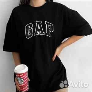 Футболка женская оверсайз с принтом