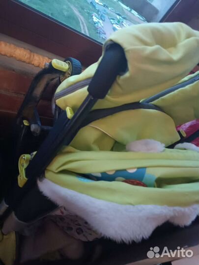 Детские санки коляска