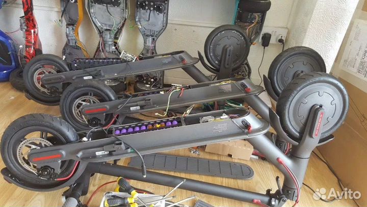 Ремонт электросамокатов, электровелосипедов