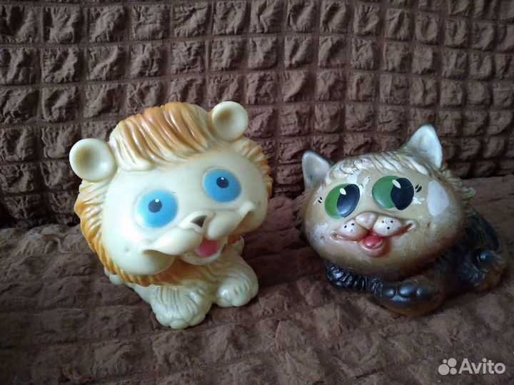Резиновые игрушки СССР