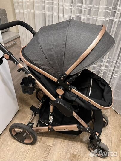 Коляска трансформер 2 в 1 Wisesonle