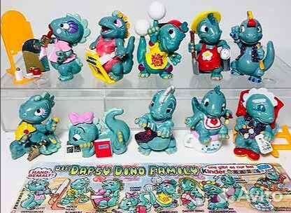 Киндер сюрприз Дино Семейные