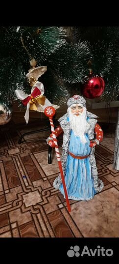 Ватная игрушка Дед мороз