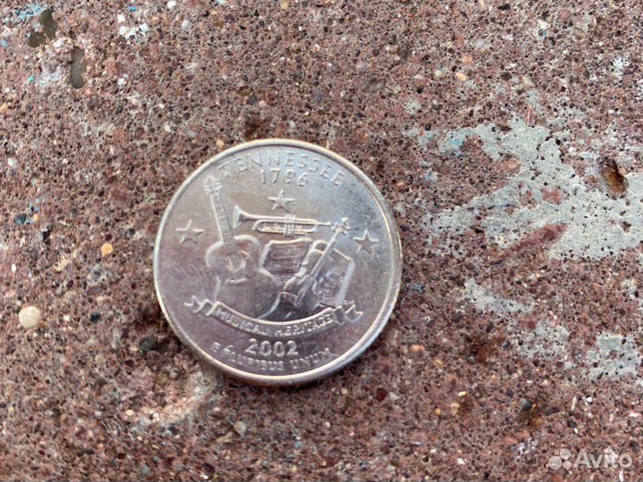 Доллар США монета 2002