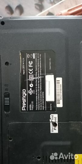 Ноутбук prestigio