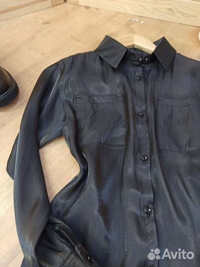 Рубашки шёлк на девочек