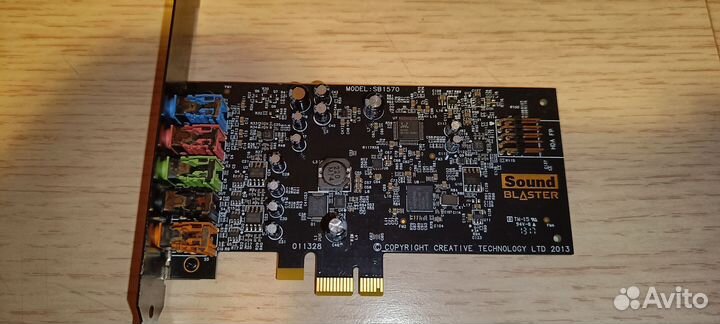 Звуковая карта Creative Sound Blaster Audigy Fx