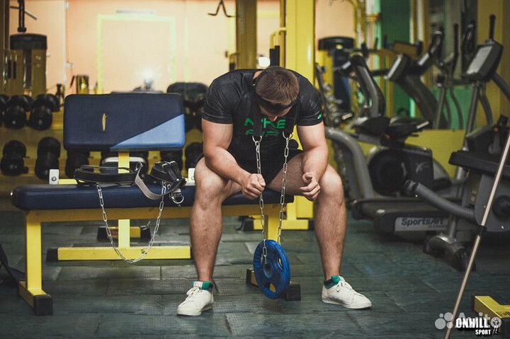 Упряжь D3 для тренировки мышц шеи (х/б стропа)