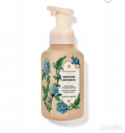 Bath and body works мыло пенка