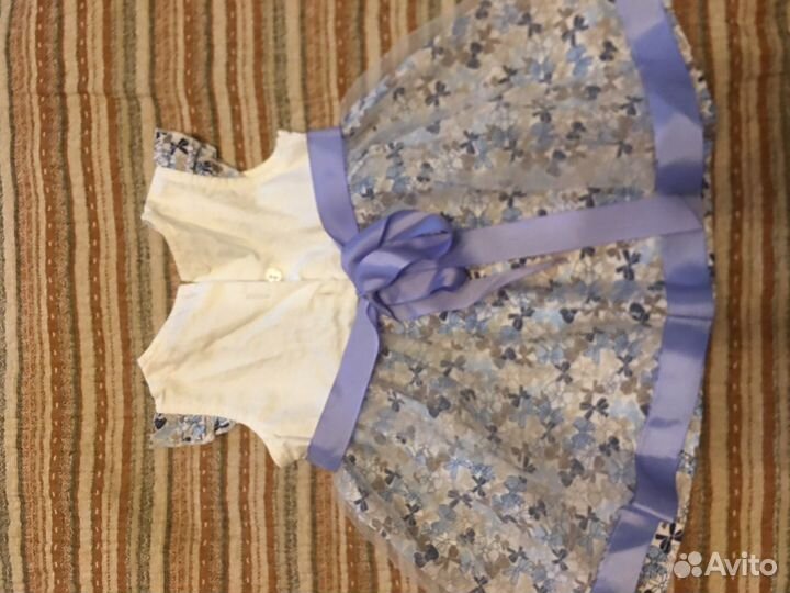 Платье для девочки 80 размер