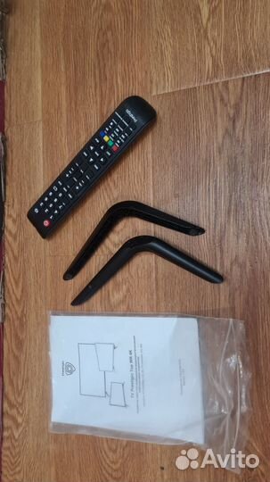 Телевизор SMART tv 4K Prestigio PTV43SS06X CIS BK