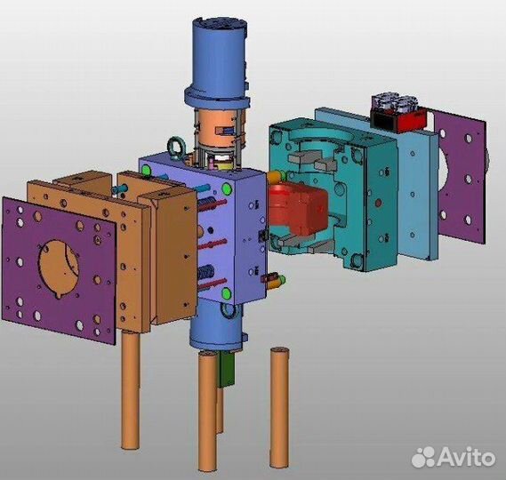 Производство пресс-форм для литья пластмасс
