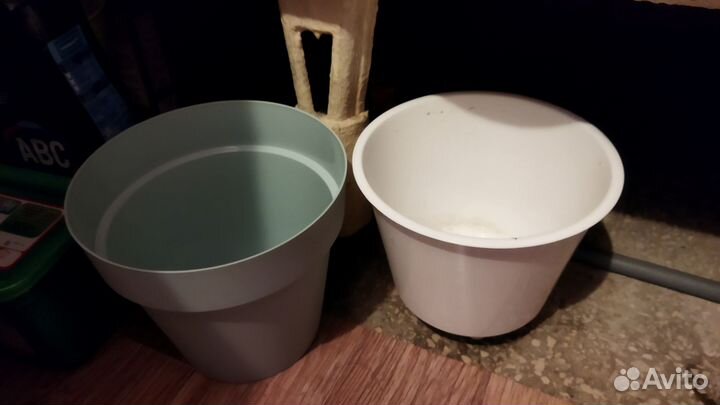 Керамические горшки для цветов бу