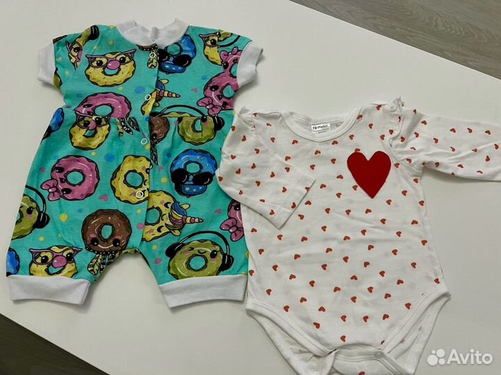 Детские вещи пакетом для новорожденного