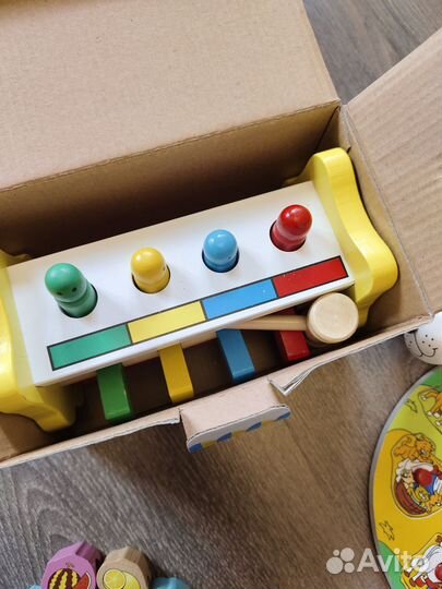 Пакет деревянных игрушек