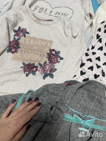 Вещи пакетом на девочку 6-7 лет