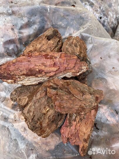 Кора (мульча) сибирской лиственницы