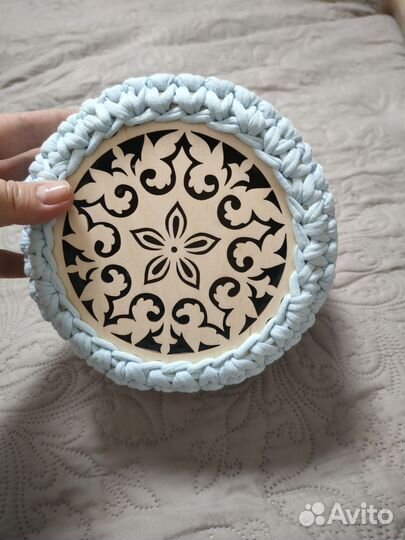 Корзина для хранения с крышкой