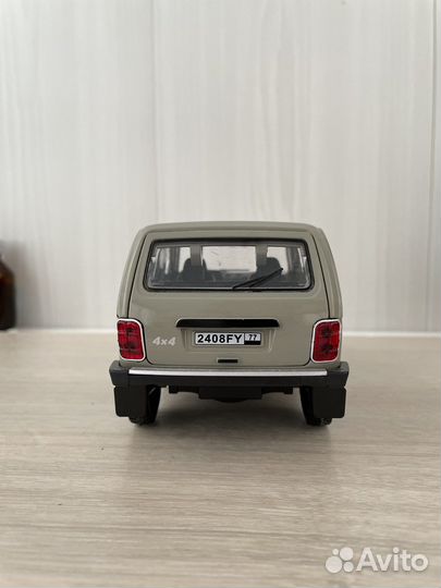 Модель автомобиля нива4х4