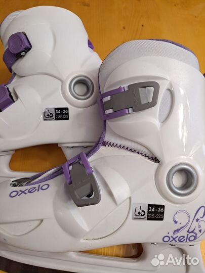 Коньки раздвижные для девочки