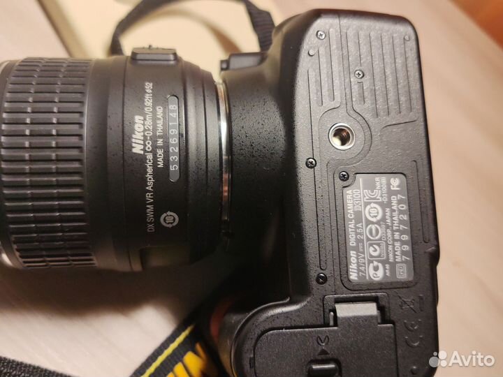 Фотоаппарат nikon d3100