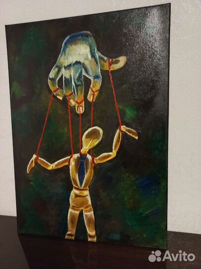 Картина маслом Офисный работник