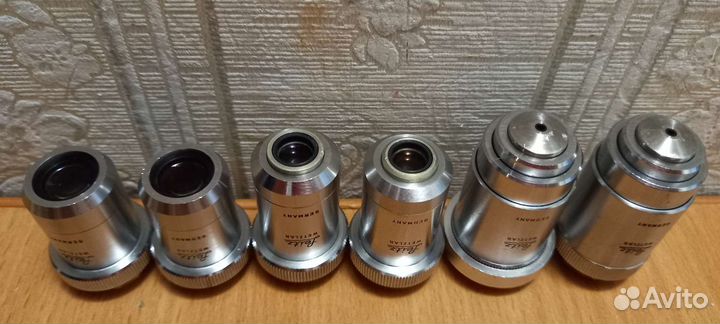 Объективы для микроскопа leitz лейка
