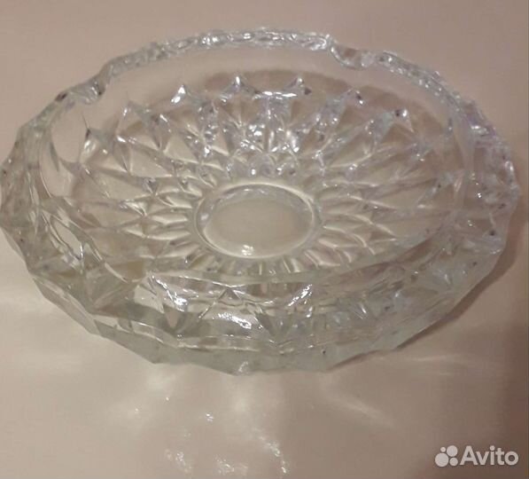 Пепельница хрустальная СССР