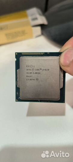 Процессор intel core i3-4130 3.40GHZ