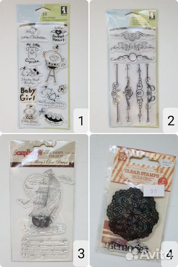 Штампы для скрапбукинга